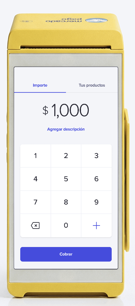 Terminal Point Smart 2 Mercado Pago para cobrar con tarjeta